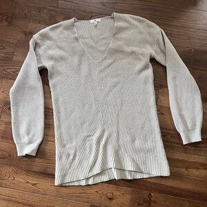 BP Women's Oatmeal VNeck Sweater